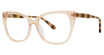 Genevieve Boutique Eyeglasses Oblige brown crystal