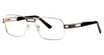 B.M.E.C. Eyeglasses BIG Gesture gold/black
