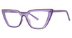 Modern Plastics II Eyeglasses Vintage black/purple matte