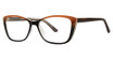 Modern Plastics I Eyeglasses Prevail mocha/black fade