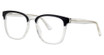Modern Plastics II Eyeglasses Intention black/crystal