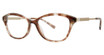 Vera Wang Eyeglasses Taffeta Tortoise Shimmer/TO