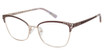 Nicole Miller Eyeglasses Delavan MULBERRY/ROSE/C02