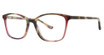 kensie Eyeglasses Finesse Flamingo Tortoise/FL