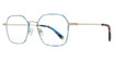 Eye Q Eyewear Eyeglasses MP112 BLUE/SILVER