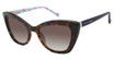 BETSEY JOHNSON Eyeglasses SAVE THE DRAMA TEAL/TEA