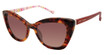 BETSEY JOHNSON Eyeglasses SAVE THE DRAMA RED/RED