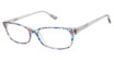 Isaac Mizrahi New York Eyeglasses IM 30049 Floral/FL