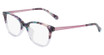 Draper James Eyeglasses DJ1008 PLUM GRADIENT/505