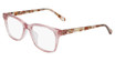 Draper James Eyeglasses DJ1009 BLUSH CRYSTAL/651