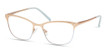 Eco Eyeglasses LILA Light blue / Rose gold