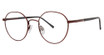 Modern Metals Eyeglasses Addison burgundy