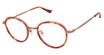 Denon Eyewear Eyeglasses DEVON Honey Chestnut Tortoise/05
