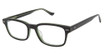 Denon Eyewear Eyeglasses SIGMUND Black and Green/1G
