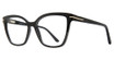 Serafina Eyewear Glamour Clip Black