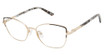 Ann Taylor Eyeglasses ATP612 GOLD / BLACK/C01