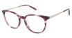 Sperry Eyeglasses BRONWYN AUBERGINE HORN/C02