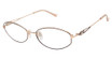 Tura Eyeglasses R590 dark gunmetal/rose gold/DGN