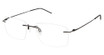 Titanium Eyeglasses CH 16702 Black/BK