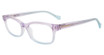 Lucky Brand Eyeglasses VLBD727 Purple/Blue Ombre