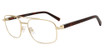 Tumi Eyeglasses VTU017 0594 Light Gold