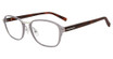 Tumi Eyeglasses VTU023 0627 Gunmetal