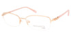 Viva Eyeglasses VV8017 shiny rose gold/028