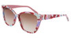 Bebe Eyeglasses BB7238 BERRY FLORAL/610