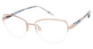 ELLE Eyeglasses EL 13507 Rose/RO
