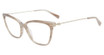 Tumi Eyeglasses VTU511 0AN4 Striated Beige/0AN4