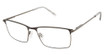 Geoffrey Beene Eyeglasses G470 Dark Gunmetal/Brown/DGN