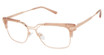 L.A.M.B. Eyeglasses LAUF098 rose gold glitter/RGD