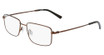 Flexon Eyeglasses FLEXON H6052 MATTE COFFEE/202