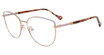 Yalea Eyeglasses VYA014 Copper Lilac 0A47