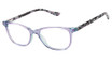 gx by GWEN STEFANI Eyeglasses GX837 purple/PUR