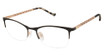 Tura Eyeglasses R594 Black/ Rose Gold/BLK