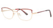 St. Moritz Eyewear Eyeglasses Pescara Wine-Gold