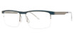 Jhane Barnes Eyeglasses Irregular Steel/ST