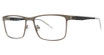 Jhane Barnes Eyeglasses Filament Gunmetal/GM