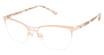 L.A.M.B. Eyeglasses LA102 blush/rose gold/BLS