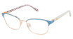 Lulu by Lulu Guinness Eyeglasses LK042 blue/BLU