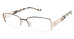 Tura Eyeglasses TE279 Black / Rose Gold/BLK