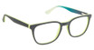 Superflex Eyeglasses SFK-259 MATTE CHARCOAL GREEN/M303