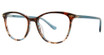 kensie Eyeglasses Kiki Brown Turquoise/BR