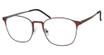 Eco Eyeglasses VERNAL Burgundy/Gun/BGGN