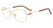 Yalea Eyeglasses VYA023L Gold 0300