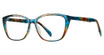 Value Eyeglasses SOHO 1064 teal flower