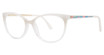 Lilly Pulitzer Eyeglasses Charlize White/BT