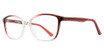 Affordable Designs Eyeglasses Elyce Burgundy