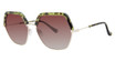 kensie Eyeglasses Feel Pretty Green Tortoise/TO